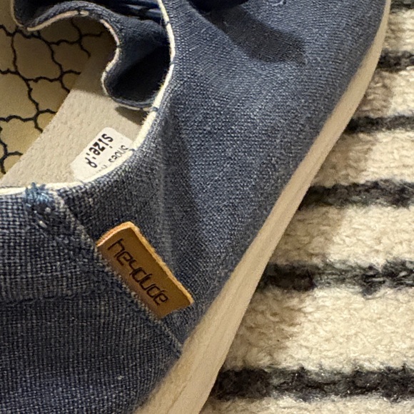 Hey Dudes Denim blue with glitter - size 8 - Picture 5 of 9